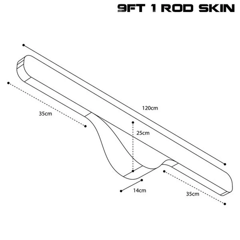Nash Scope Ops Soft Protect Rod Skins 1 Rod